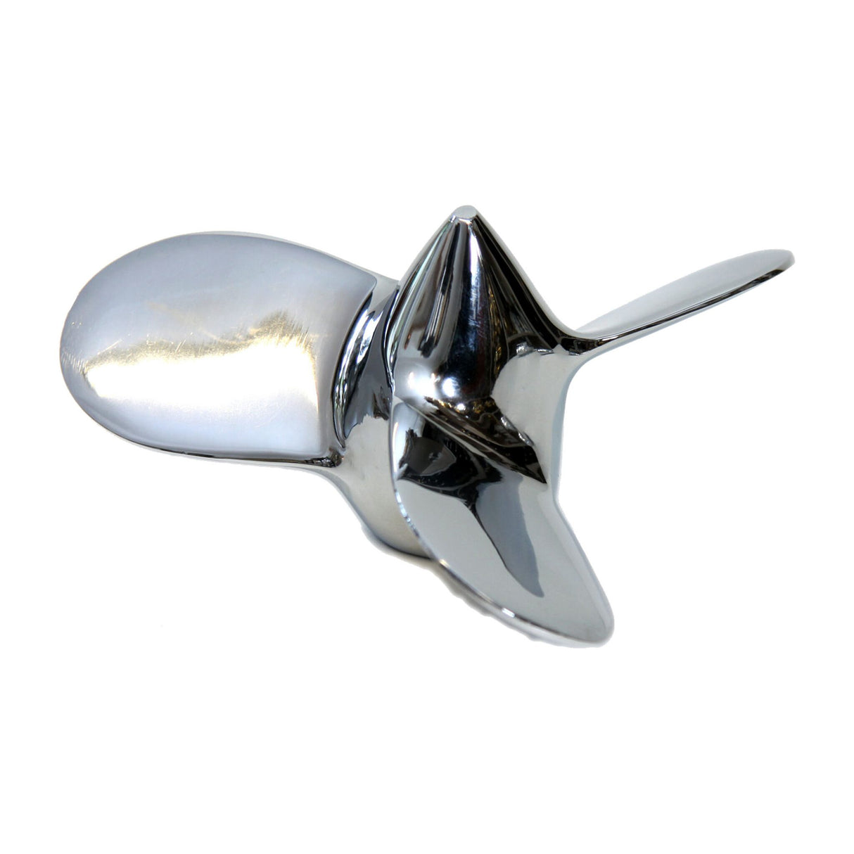 Paperweight ship's propeller maritime design, desk decoration, diameter 14.5 cm, eye-catcher