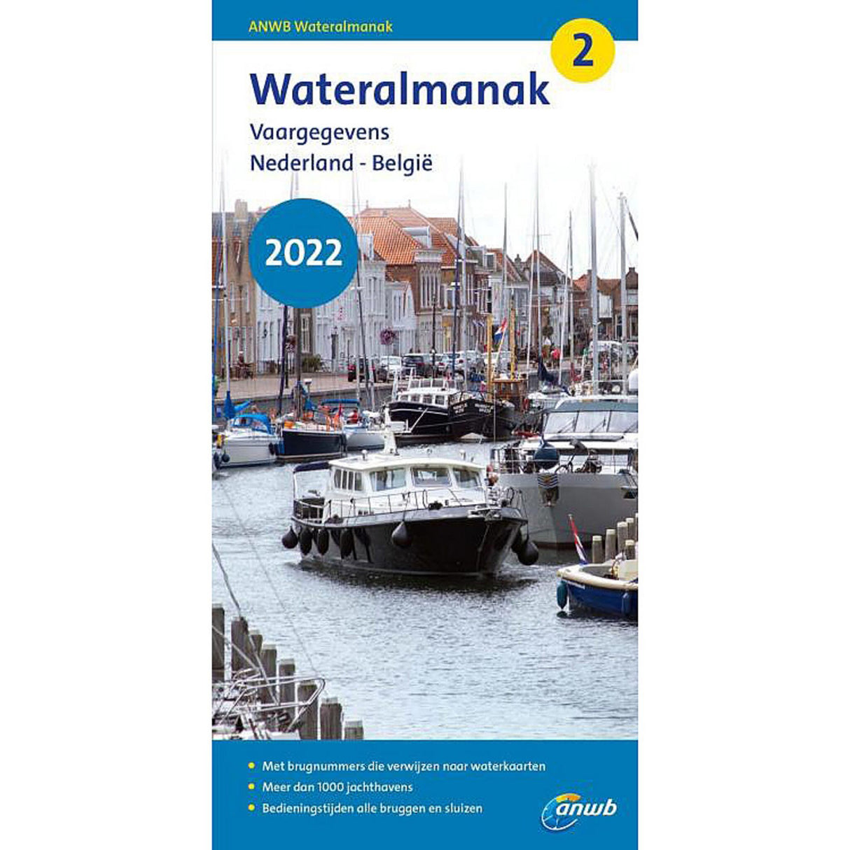 Wateralmanak 2 Navigation 2022, Seefahrtsalmanach, umfassende Wetter- und Gezeiteninformationen