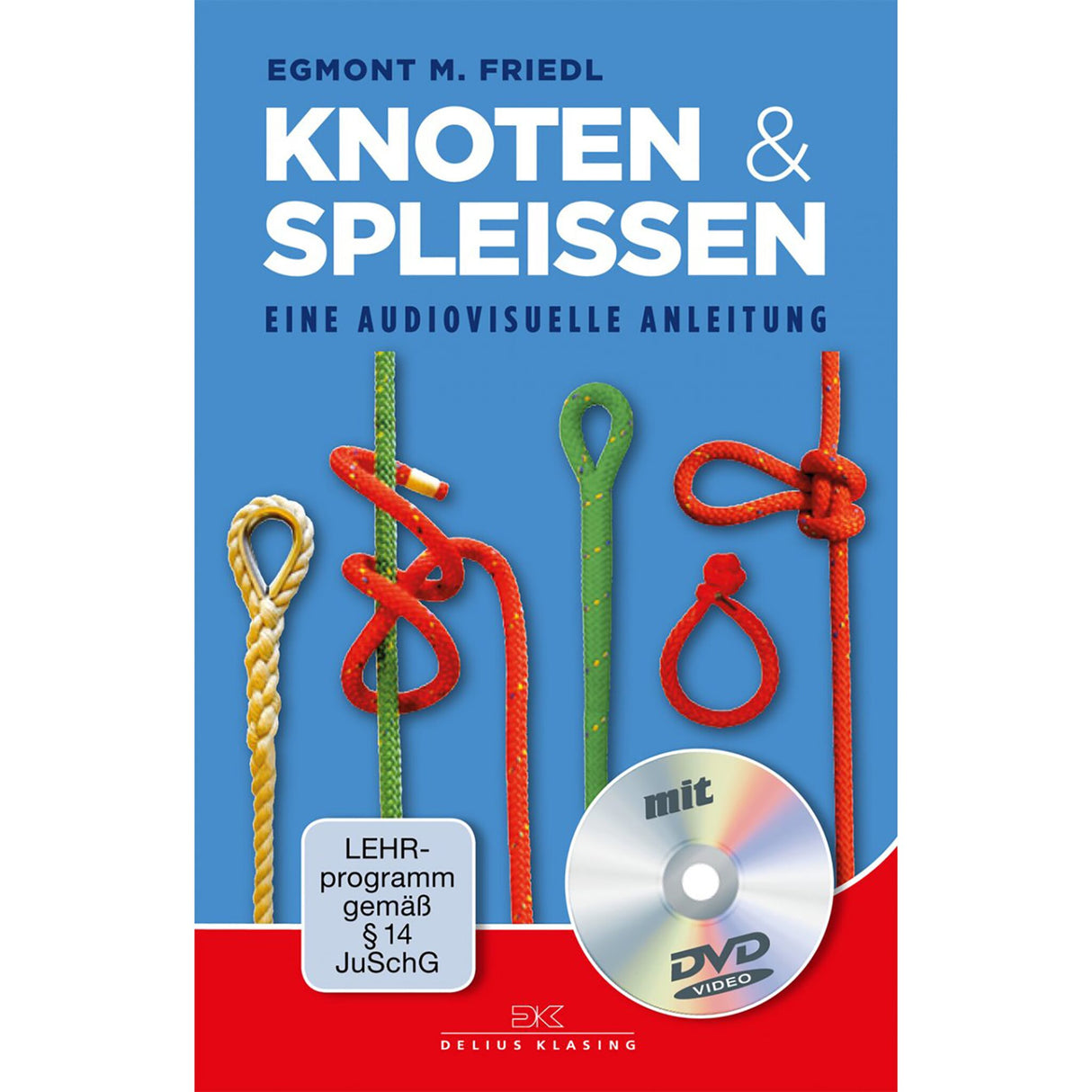 Audiovisuelle Anleitung Knoten und Spleißen DVD, Lehrvideo Seiltechnik, individuelle Lernprogramme