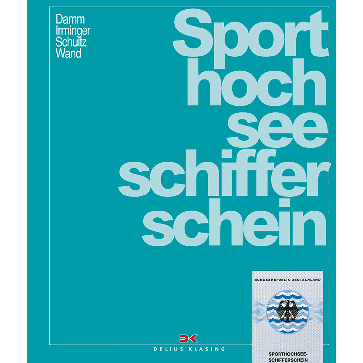 Textbook Sport Offshore Skipper's License Hardcover 256 pages, navigation textbook, clarity and safety in learning