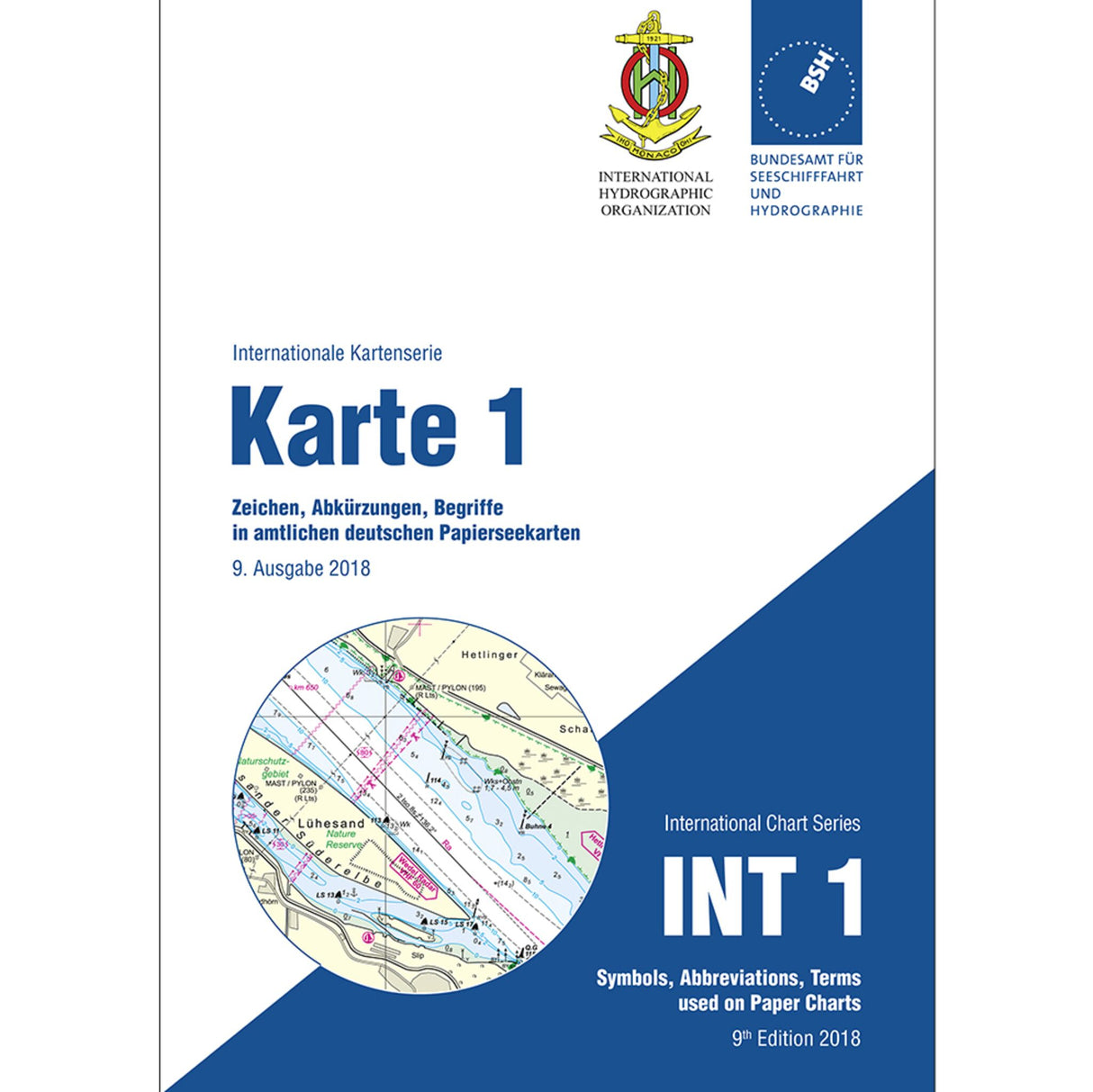International Navigation Chart INT 1, Navigation Chart, Detailed Design