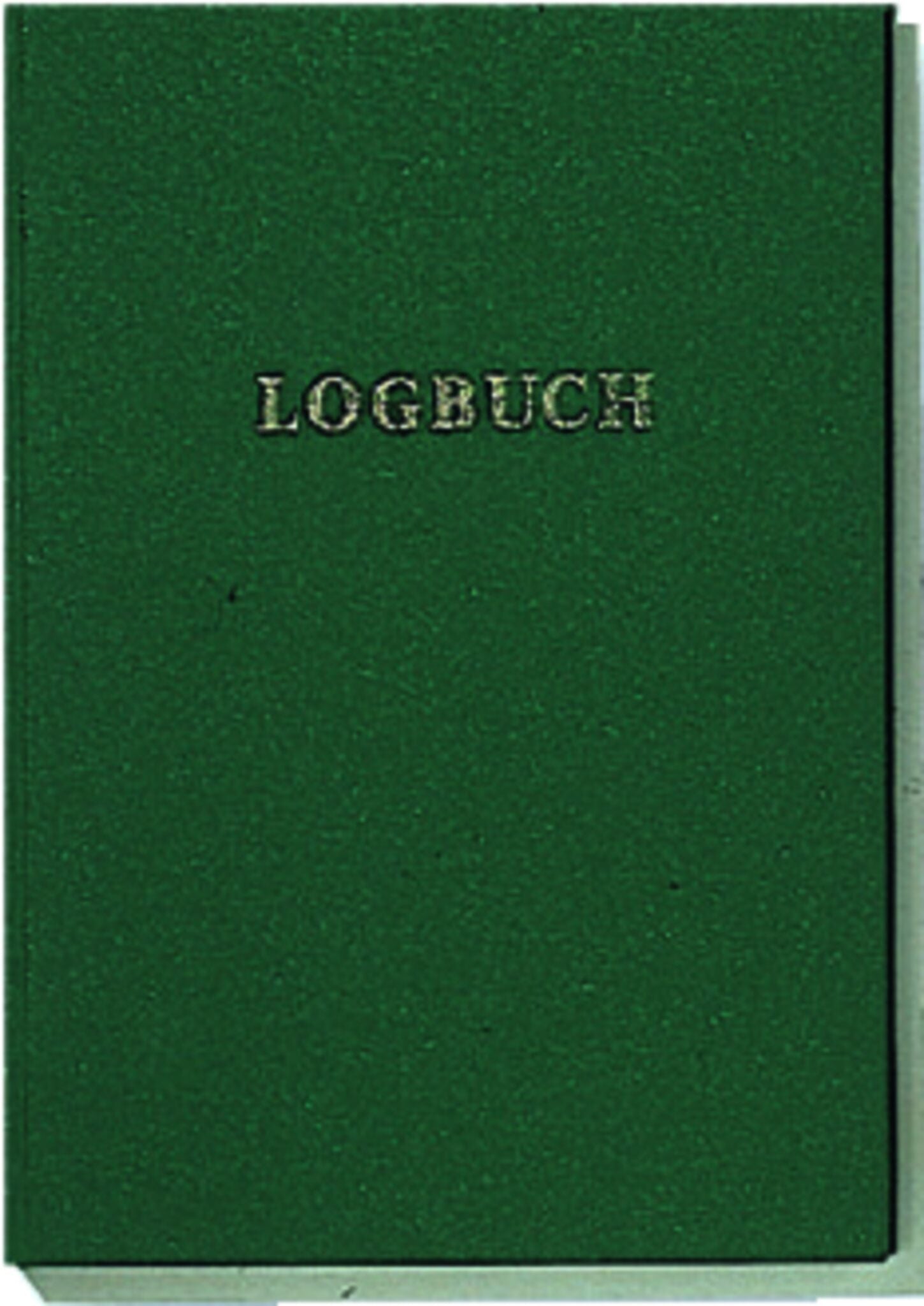 Logbuch Segelyachten Grün, Reiselogbuch, mit Beaufortskala & Funktagebuch
