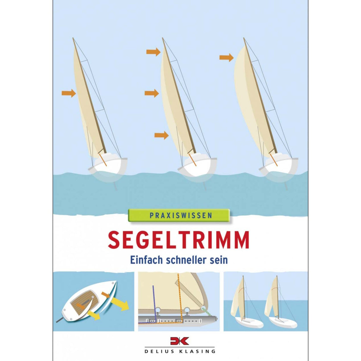 Delius Klasing Buch Segeltrimm, Yacht-Optimierung, praxisorientierte Neuausgabe Standardwerk