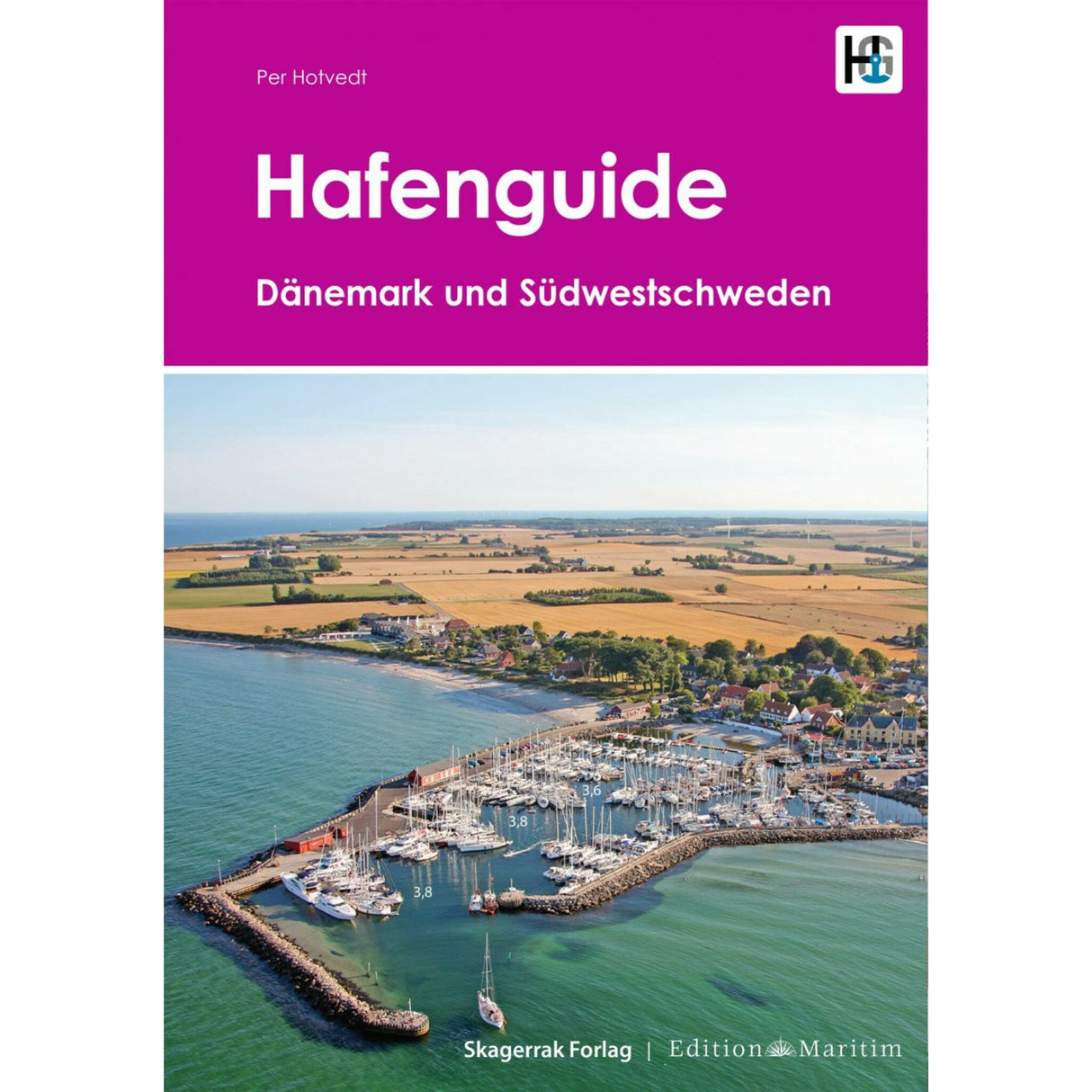 Edition Maritim Hafenguide, Yachthafenführer Dänemark und Südwestschweden, 415 Häfen mit Luftaufnahmen und Hafenplänen