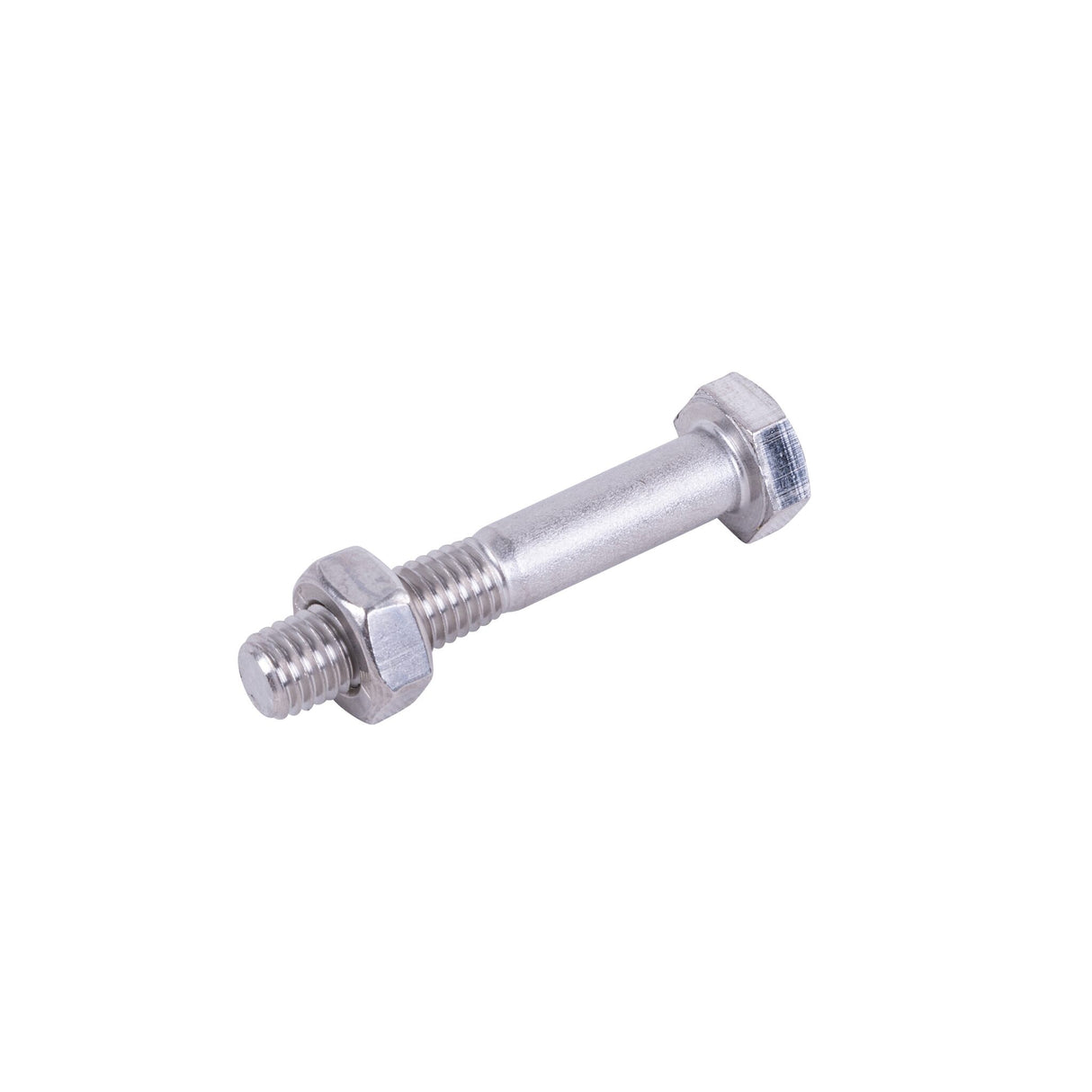 Sechskant Schaftschraube mit Mutter DIN 931/934 A4, Rostfreies Material, hohe Zugfestigkeit - M8 - M12 x 40 - 120 mm