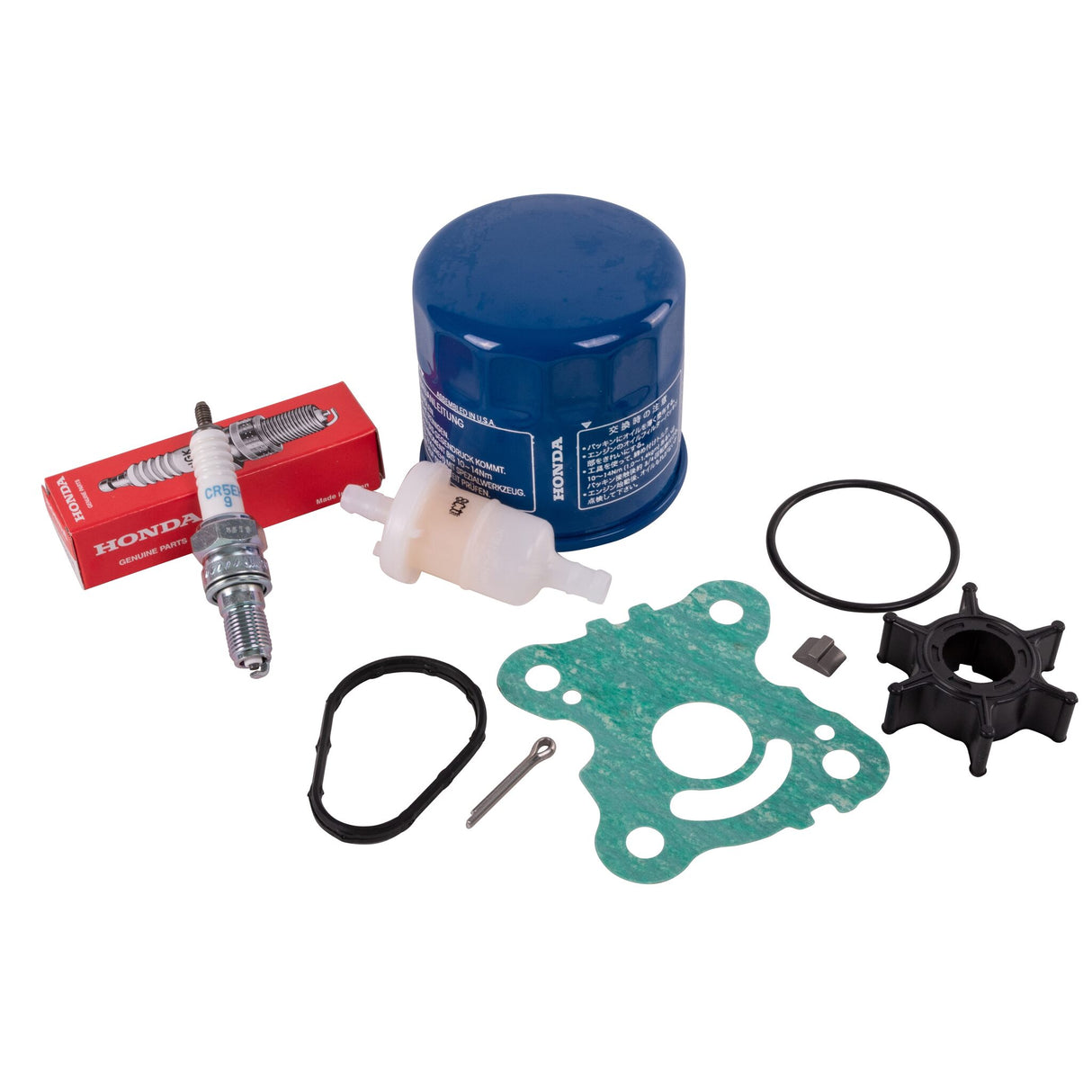 HONDA Wartungsset Außenborder komplette Service-Komponenten, Motorwartungsset, für zuverlässige Leistung - BF 2 – 20