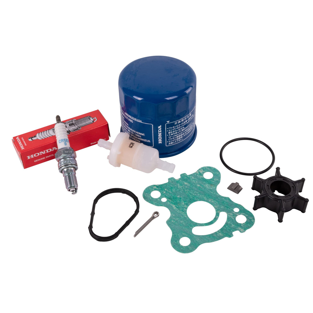 HONDA Wartungsset Außenborder komplette Service-Komponenten, Motorwartungsset, für zuverlässige Leistung - BF 2 – 20