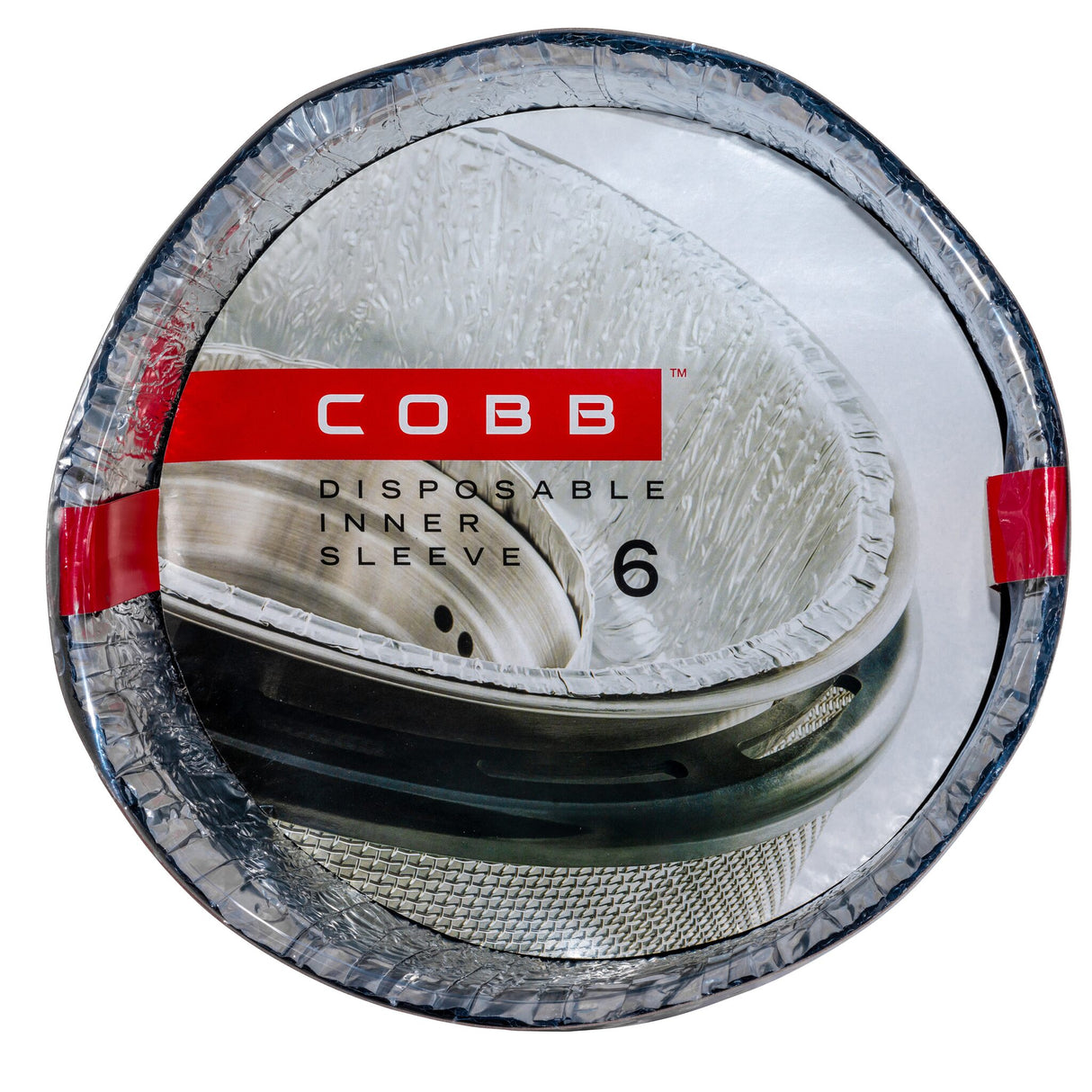 Folien-Innenschale 6 Stück Fettauffangschale wiederverwendbar für Cobb-Grills, Grill-Zubehör, einfache Reinigung