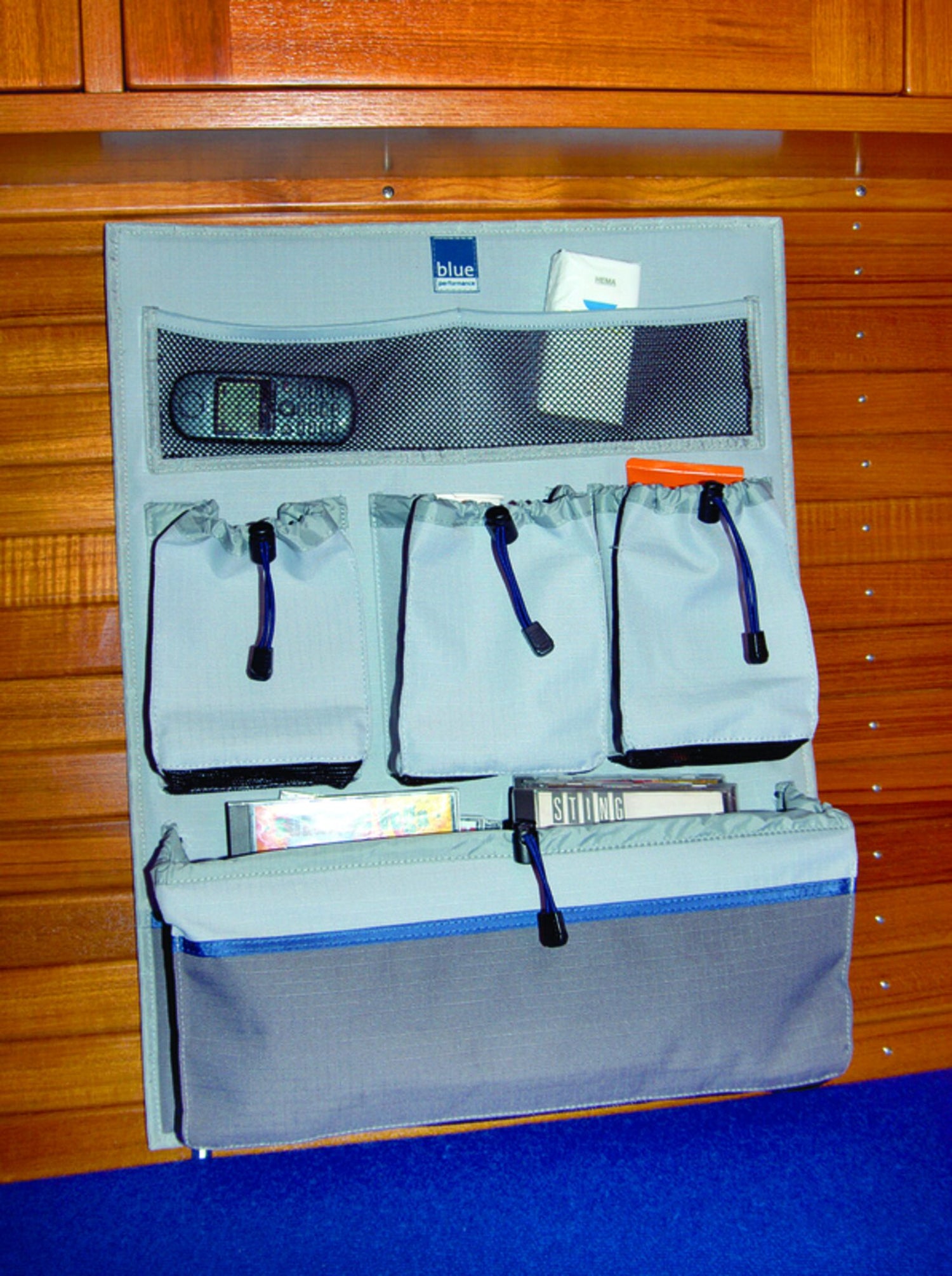 blue performance Kabinentasche wasserdicht, praktischer Stauraum für elektronische Geräte und persönliche Gegenstände, ideal für unterwegs - small – large