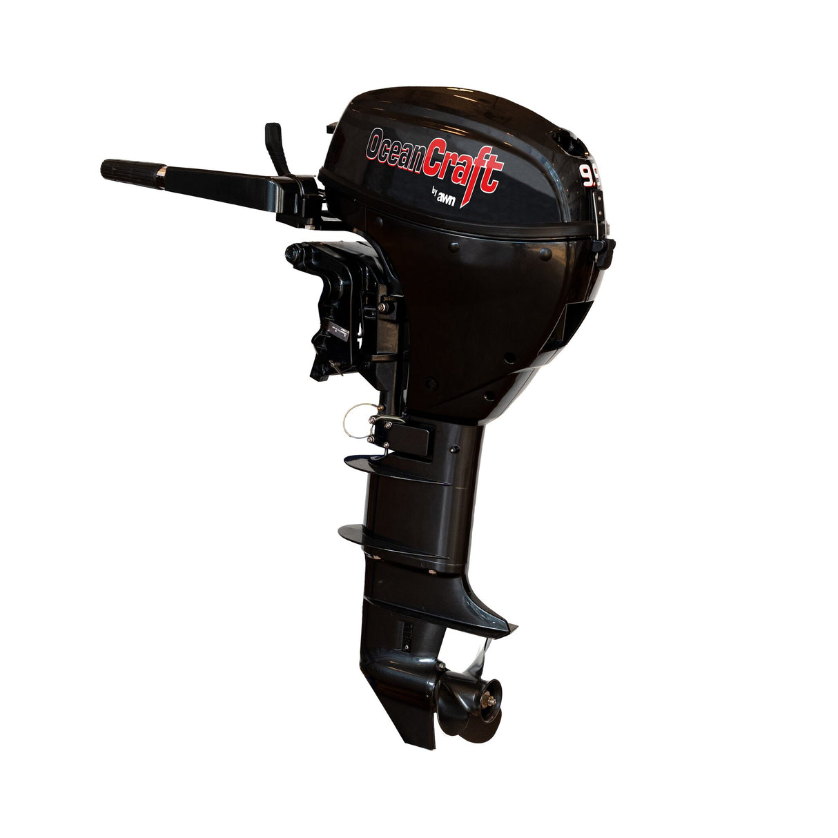 OceanCraft Außenbordmotor 9,9 PS 4-Takt, Außenborder, Anti-Korrosionsbeschichtung & Elektrostarter