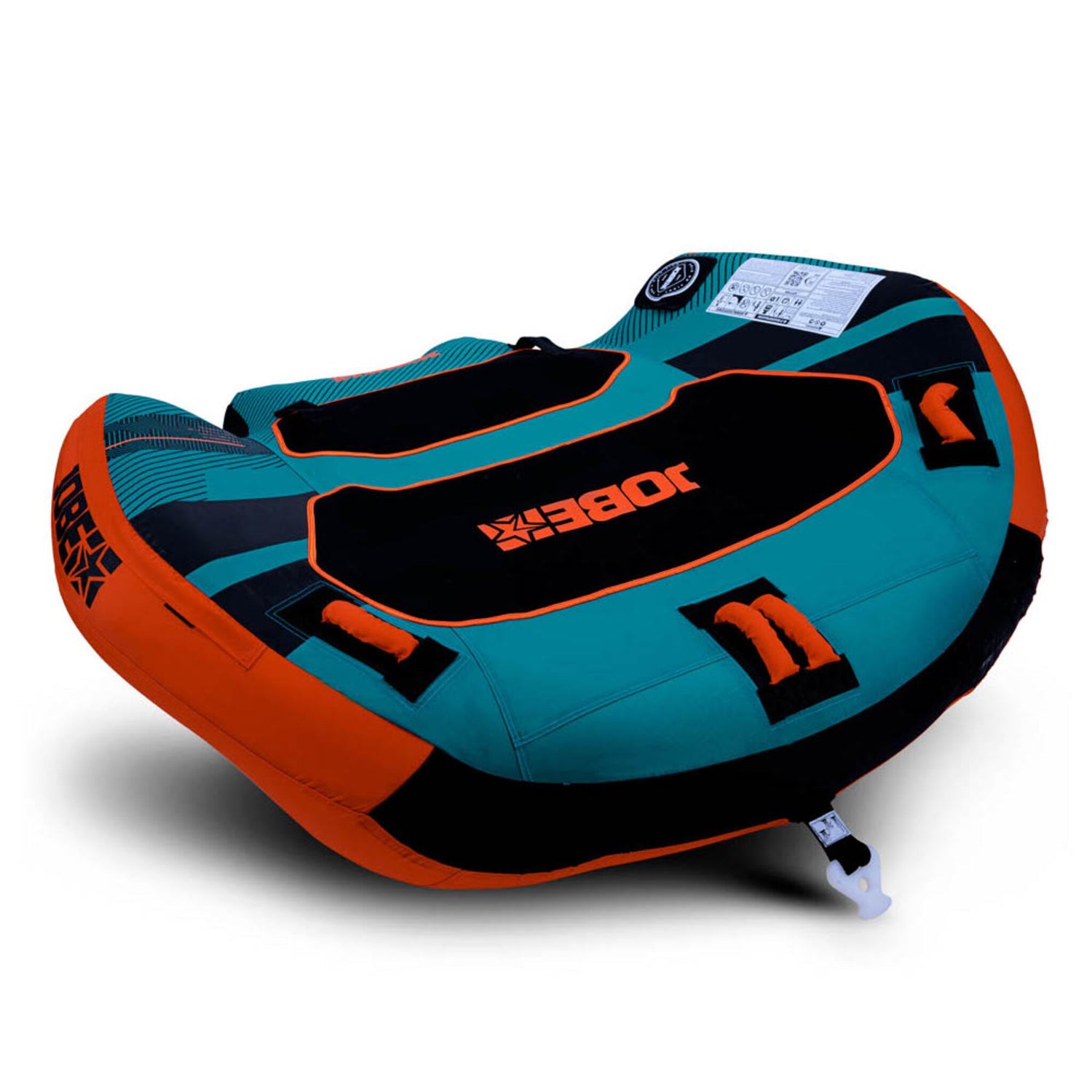 Jobe Funtube AIRSTREAM 2 Personen, Wassersport-Schlauchboot, starkes 840-Denier-Nylon, benutzerfreundlich mit Einwegventil und Schnellkupplung
