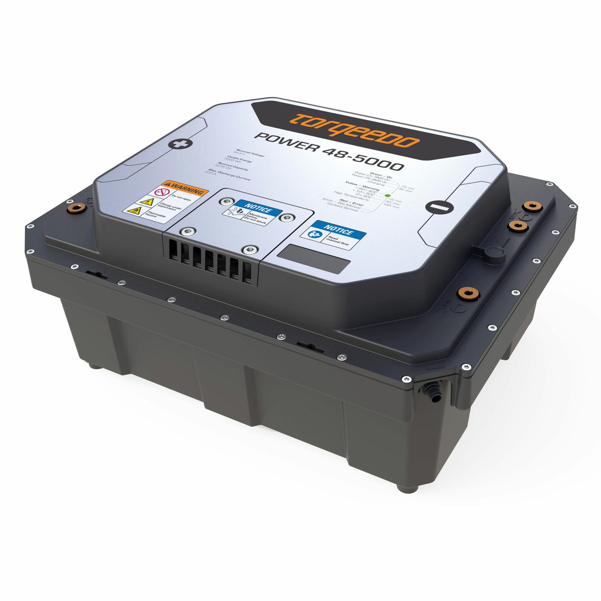 Torqeedo Lithium-Batterie 5000Wh Hochleistungsakku, Elektro-Bootsbatterie, wasserdicht IP67, sicherheitsoptimiert