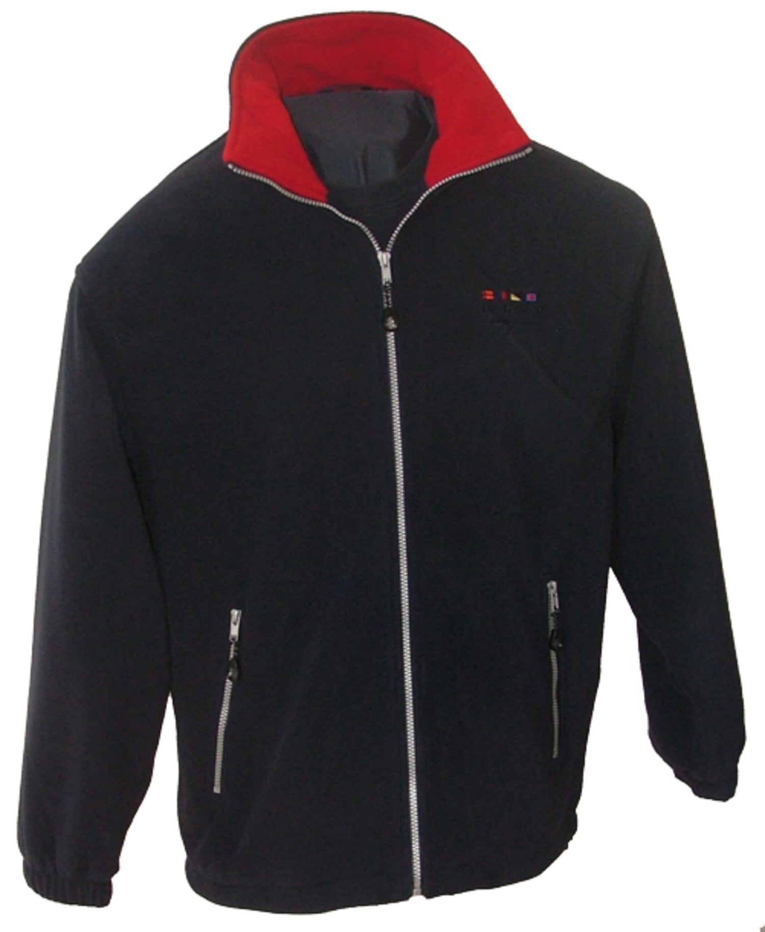 DRY FASHION Fleecejacke Borkum maritime Antipilling-Jacke, Freizeitjacke mit windabweisendem Innenfutter - M – XXXL