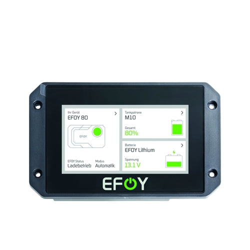 EFOY Bedienpanel OP3 benutzerfreundlich, Steuerpanel, Steuerung per EFOY App für Yachten