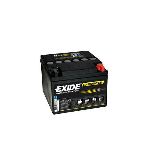 Exide Gel Batterie 25Ah 290Wh 12V, Akkumulator, neues Modell XYZ123