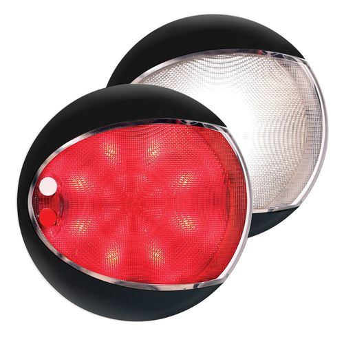 Hella LED Deckenlicht zweifarbig weiß/rot, LED Innenbeleuchtung, wasserdicht und dimmbar