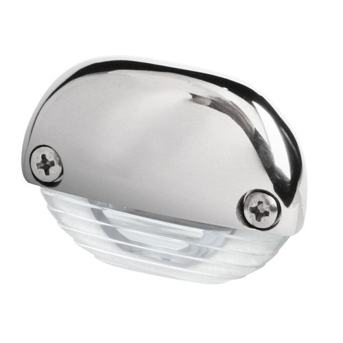 Hella LED-Stufenleuchte Edelstahl Kaltweiß 12/24, Treppenlicht, IP67 stoßfest 5 Jahre Garantie
