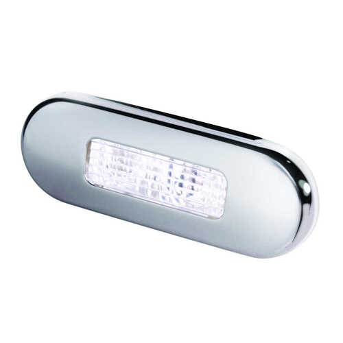 Hella LED Stufenleuchte rostfrei poliert, Akzentleuchte, langlebig IP67