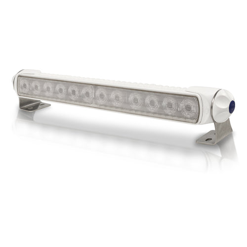 Hella LED Light Bar 2200 lumens, marine deck spotlight, white, slim design