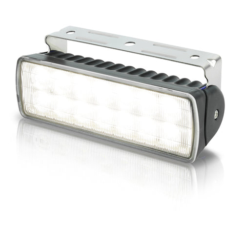 Hella Sea Hawk XLR LED Arbeitsscheinwerfer, Breitstrahler, 1500 Lumen Deckscheinwerfer, rostfreies Gehäuse, hohe Langlebigkeit und Effizienz