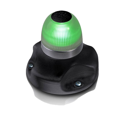 Hella signal lamp green, navigation lights LED, maintenance-free and IP67-certified