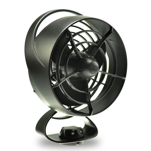 Hella Ventilator Zweistufen 24V schwarz, Turbo-Lüfter, universell ausrichtbar und energieeffizient