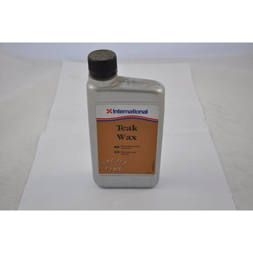 International Teakwachs Hochwertiger Schutz, Parkettpflege, Modell XYZ123, Schwarz, wasserfest