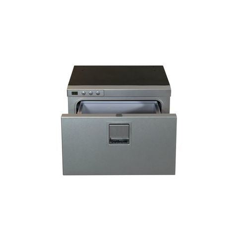 Indel Webasto Marine Isotherm Schubladenkühlschrank Edelstahl 12/24V, Kompaktkühlschrank, Kleinster und leichtester Schubladenkühlschrank