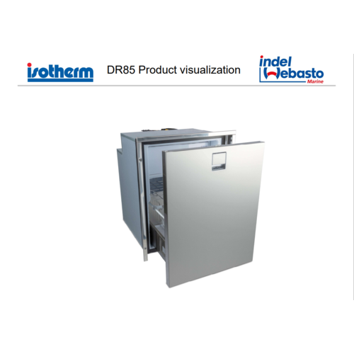 Isotherm Kühlschrank INOX CLEAN TOUCH 85 Liter, Gerät, neues Modell mit Sicherheitsmerkmalen