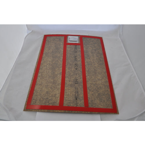 Isotherm Frontpanel Elegance Teak Schwarz, Kühlgeräte-Frontplatte, Modell CR85, Gewicht 1.5 kg