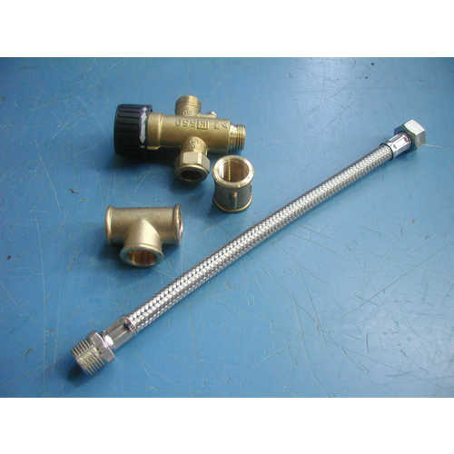 Isotherm mixing valve set black until 2007, mixing valve set, safety through manual use