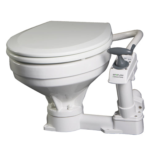 Johnson Toilet ergonomic hand-operated piston pump, WC, Super Compact, Compact, Comfort