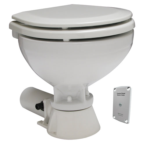Johnson AquaT Standard Electric 12V toilet seat, electric toilet, compact and comfortable