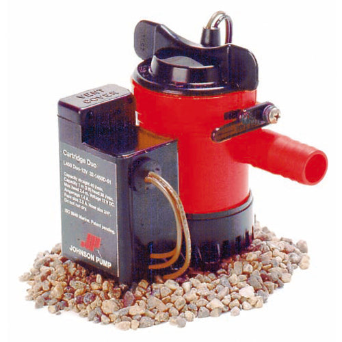Johnson Bilge Pump L450 UC 12V, Marine Pump, Black, Model XYZ123, Weight 1.5 kg, Unpacked