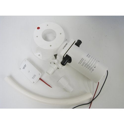 Johnson Umrüstsatz Pumpenbaugruppe 12V leise Elektro-Umbaukit, Ersatz Kit für Spülsysteme, leiser Betrieb