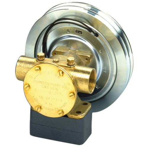 Johnson Impellerpumpe mechanische Dichtung Bronzegehäuse Vakuumschalteranschluss bilgepumpe elektromagnetische Kupplung 12/24V robuste Konstruktion