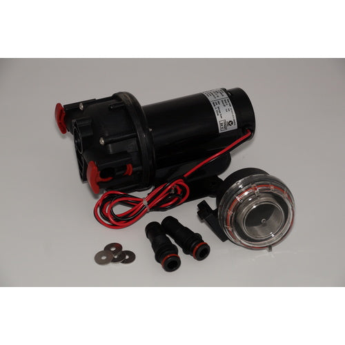 Johnson flush pump 3.5, marine toilet 24V, external flush system, 13l/min