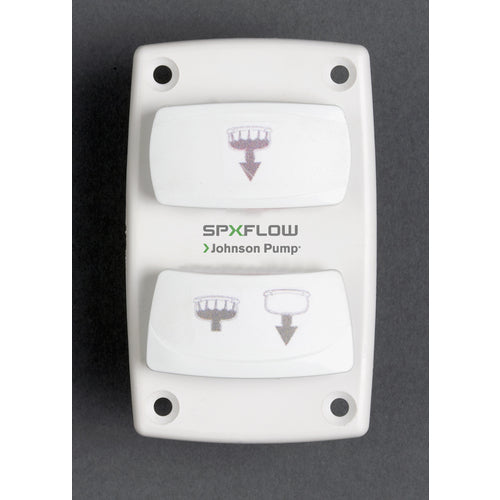 Johnson control panel 2-switch, control panel, separate control for flushing and emptying process