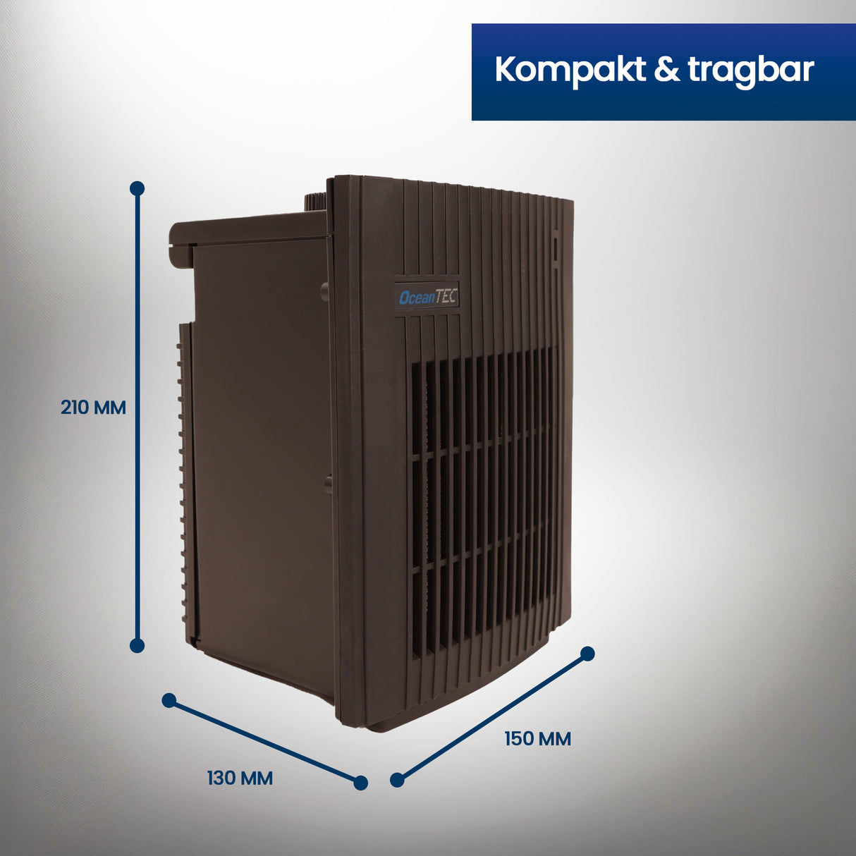 OceanTEC Keramikheizer THERMAL PLUS mit Ventilatorfunktion