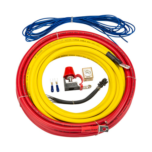 KICKER Verstärkerstromversorgung 4AWG, Marine Audio Kit, inkl. MRBF-Sicherung