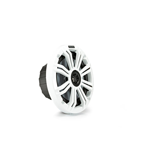 KICKER Marine Audio Lautsprecher 6,5 Zoll, Outdoor-Lautsprecher, IP66-zertifiziert, rostfreier Edelstahl