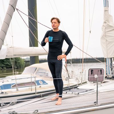 OCEAN pro+ Langarmshirt HIGH PERFORMANCE II Funktionsoberteil, Baselayer, Antibakteriell, Schnelltrocknend - S/M – XXXL