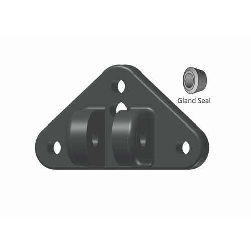 Lenco mounting bracket top mount standard model black 1.5 kg, mounting system, robust & secure