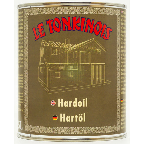 LeTonkinois wood treatment oil, durable, hard oil for floors and surfaces, dirt and water repellent 0.75