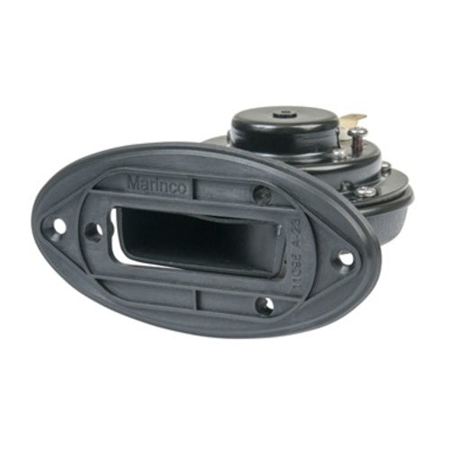 Marinco Signalhorn Schwarz, versteckte Hupe, Modell XYZ123