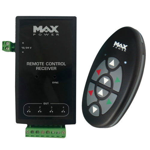 Max Power wireless remote control IP 67, remote control, zero power consumption in standby mode