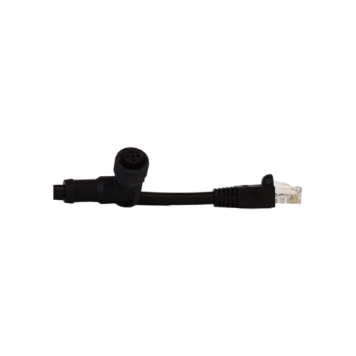 M12 CANOpen Winkeladapter RJ45 Kabel 2,5m, Netzwerkkabel, robustes Design