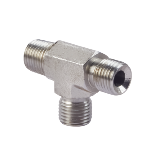 MULTIFLEX T-Verschraubung 1/2' Innenbordlenkung, Rohrverbindung Silber, Neues Modell XYZ123