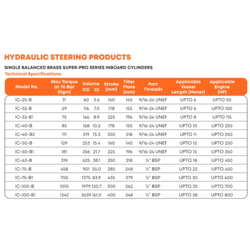 MULTIFLEX Hydraulikzylinder für Innenbordmotoren, Mes, Modell XYZ123, Schwarz, 1.5 kg
