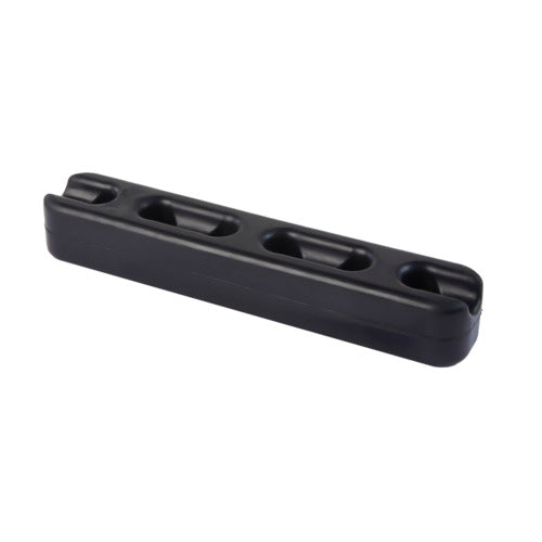 MULTIFLEX Ruckdämpfer flach 218mm 14mm Leine, Stoßabsorber, Schwarz Sicheres Modell XYZ123